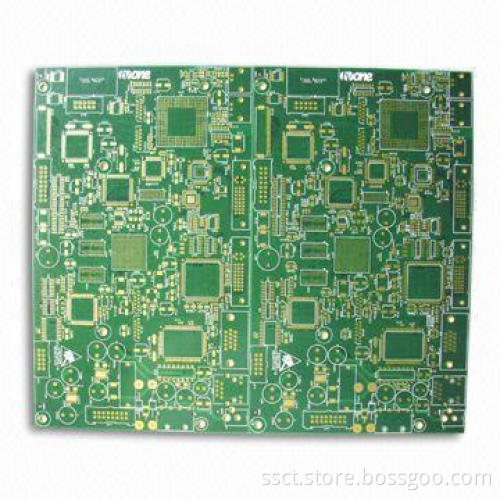 Impedance Board with 0.3mm Minimum via Diameter and 8 Layers
